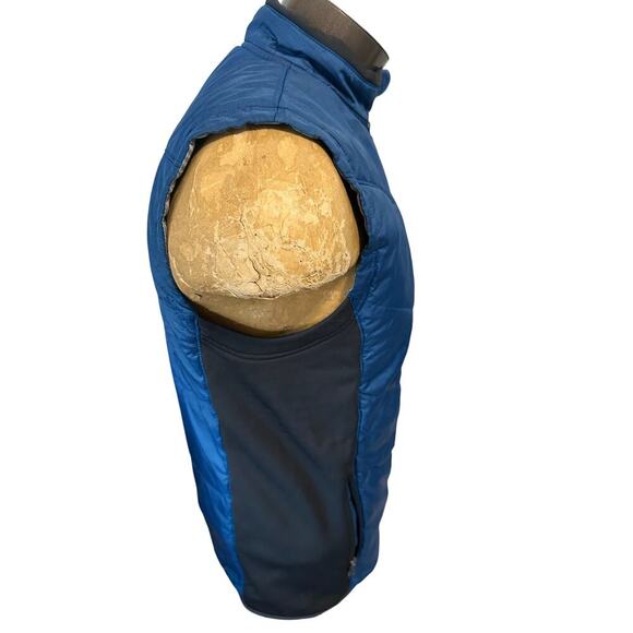 Under Armour Mens Medium Blue Quilted Full ZIP Vest - Picture 4 of 5